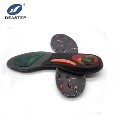 China Ideastep latest design football soccer orthotic foot care insoles with TPE Gel 2021 for sale