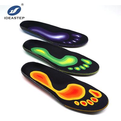 Cina Ideastep OEM brand High arch Normal arch and Low arch support orthopedic insoles for lower back pain in vendita