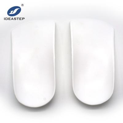 China Ideastep deep heel cup prefabricated orthotic shell plastic heel protector heat moldable insole for sale