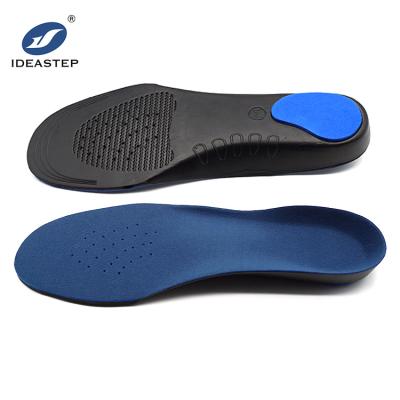 中国 Ideastep High quality cycling comfort arch support perforated Eva foam foot insoles for work boots 販売のため