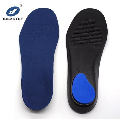 中国 Ideastep High quality cycling comfort arch support perforated Eva foam foot insoles for work boots 販売のため