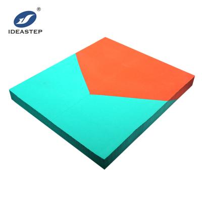 Китай Green and Salmon color ethylene vinyl acetate EVA MILLING BK DD Duel Density block продается