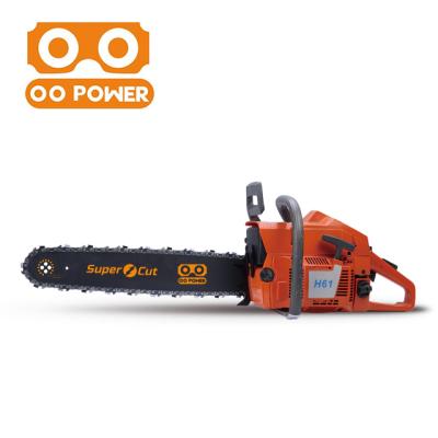 China 2-Stroke O O Power Two Stroke Air Cooled H61 Gasoline Chainsaw for sale