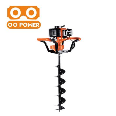 China Anti-skid Handle Portable Handheld Agriculture 52cc Gasoline Earth Auger Machine for sale