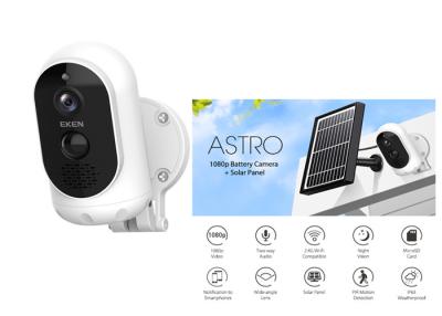 China Cámara de seguridad de la batería de Wifi del panel solar de PIR Motion Camera 3.2W para la cámara para exterior IP67 en venta