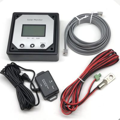 중국 DC24V to 24V Dual input DC solar In-vehicle battery charger controller LCD display BT function 판매용