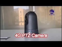 4g outdoor ptz camera with 4x optical zoom and 18650 battery/usb power