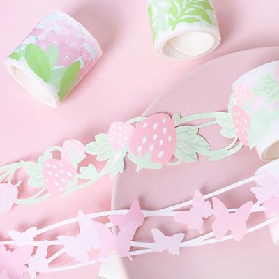 China Waterproof Floral Tape Film Fashion Flash Design Foil Washi Tapes for sale