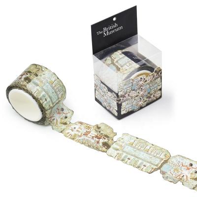 China Adhesive Vintage Card Journal Stationery Waterproof Washy Tape Adhesive Washi Tapes for sale