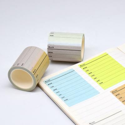 China China Waterproof Manufacturer Custom Printed Logo Waterproof Foil Washi Tape For Sale for sale