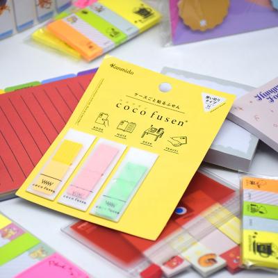 China Promotional Unique Cute Custom Waterproof Color Matching Reusable Sticky Note Pad for sale