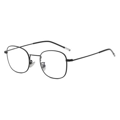 China Anti Radiation Photochromic Women Men Oval Designer Eyeglasses All Faces for sale