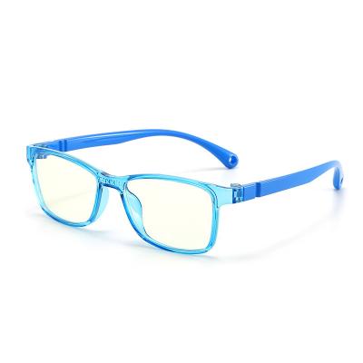 China TR90 Protection Eye Kids Blue Light Blocking Glass Goggles Frames for sale