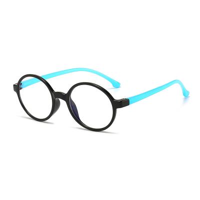 China For Reading Glass Mobile Phone TR90 Computer Around Sight Children Glass Baby Anti-blue Light Glasses for sale