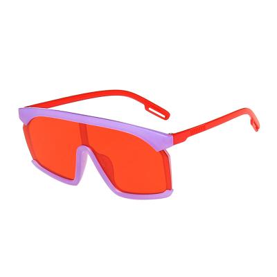 China Sunglasses Fashion Europe and America Oversized Square Shade Kids Sunglasses 2021 for sale