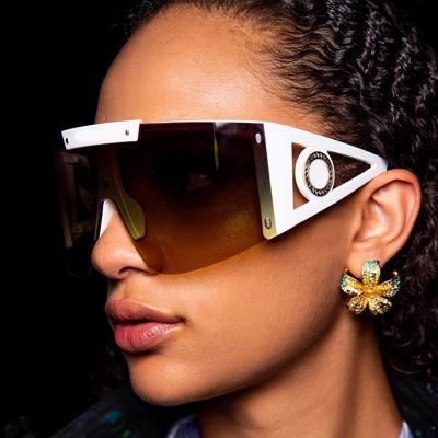 China Fashion Sunglasses Oversizd Fashion UV400 Sunglasses Shades For Women Men for sale