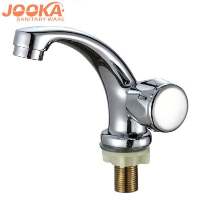 China Thermostatic Faucets Export Cardboard Deck Mounted Single Hole Basin Pillar Cock For Jooka for sale