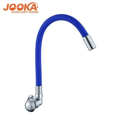 China New Design Low Cost Silicon Kitchen Faucet High Quality Colored Thermostatic Faucet Sink Flexible Kitchen Faucets for sale