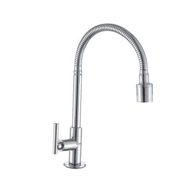 China New Style Thermostatic Faucets Flexible Hose Cold Water Kitchen Faucet Brass Faucets for sale