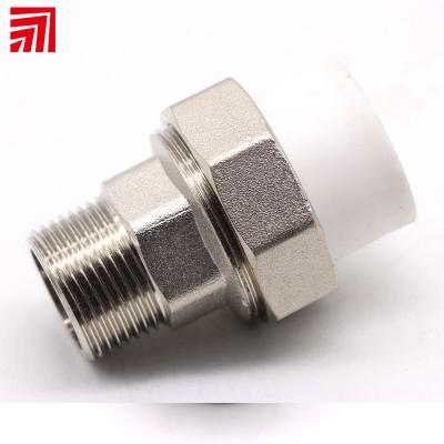 China Threaded brass fitting parts brass fitting for female ppr pipe thread for pipeline for sale