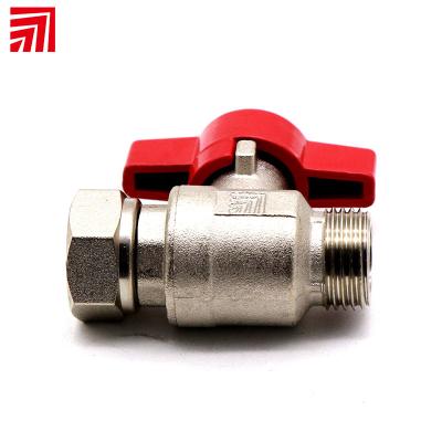 China General compression bsp thread screw type ball valve for air compressor for sale