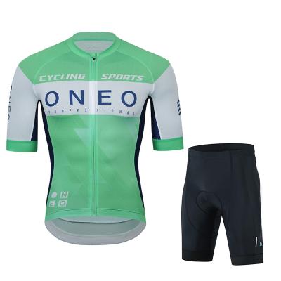 China Breathable Women Cycling Wear Set OEM Sublimated Cycling Tank Top And Shorts Set Cycling Tank Top And Shorts Sets for sale