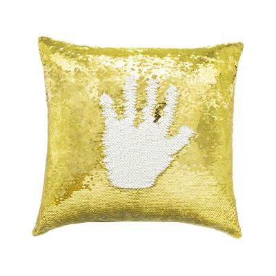 China wholesales sublimation sequin pillow cases sublimation pillow cover blank heat press anti static square heat press customized diy print for sale