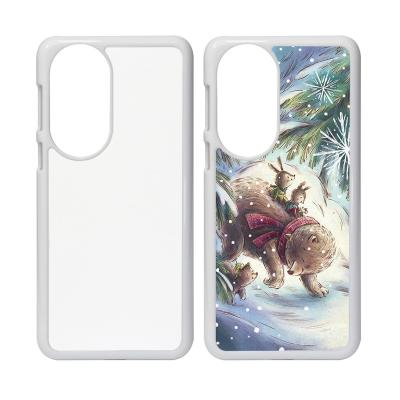 China Anti-drop Sublimation Mobile Covers 2D TPU+PC Cell Phone Cases Blank Sublimation Phone Case For Huawei P20/30/50Pro for sale