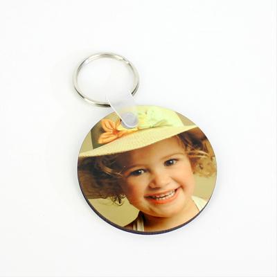 China Wholesale Heat Press Wood Round Quality Sublimation Mute Key Chain Custom Wood Key Chain Wood Key Chain for sale