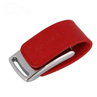 China Usb Leather Flash Drive Mini Usb Flash Drive Swivel Leather Pendrive 128Mb 4Gb 8Gb 16Gb Multifunctional Sports Wristband 3.1 Small Cell Phone C for sale