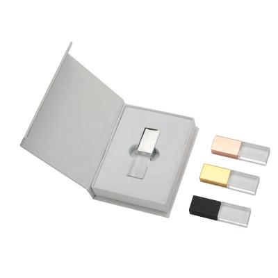 China Data-Archive Crystal Glass Photography Flash Drive Usb Memory Stick Light Package China Customized Box 2.0 3.0 2 Gb 4Gb 8Gb 16Gb for sale