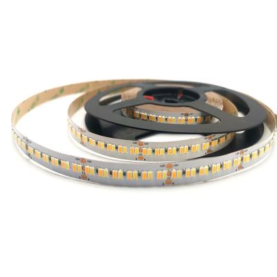 China Dual Color SMD2835 LE TDC Dimmable LANDSCAPE 24V LED Strip Light Adjustable DC WW CW Color Temperature Flexible Tape Ribbon for sale