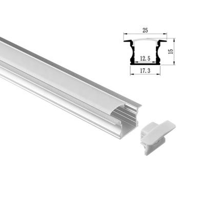 China radiator & decoration wholesale recessed aluminum channel led aluminum profile light for led strip for sale