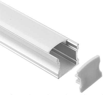 China radiator & Decoration surface mounting aluminum led profile and U shape led profile aluminum housing for ceiling or recessed wall for sale