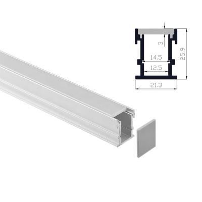 China Decorations & Factory sale heatsink recessed aluminum channel floor aluminum led profile for led strip lights for sale