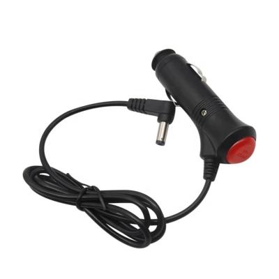 China Industrial dc 5.5mm 2.1mm charger cigar power adapter 12v 24 volt car cigarette lighter sockets with cable for sale