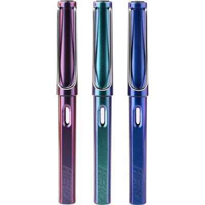 China Cool Hero 359 Correct Adult Students Plastic Posture Practice Calligraphy Daily Writing Iridium Fountain Pen Made in China for sale