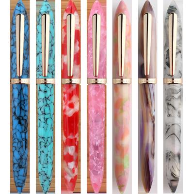 China MoonMan-S1 Resin Fashion Design Fountain Pen Business Writing Practice Gift Cool Adult Pen and Color Student Pen Made in China for sale