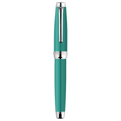 China Delike Moon-3 Fresh and Beautiful Fountain Pen Metal Color Baking Paint Art Nib Student Calligraphy Boxed Extra Fine Gift Pen New Made in China for sale