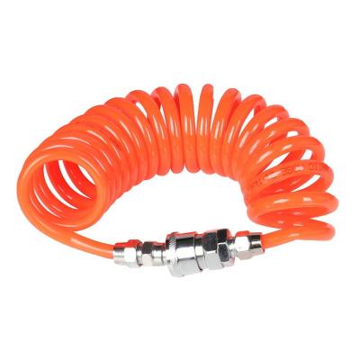 China Pu Spring Tube Flexible Pu Braided Tube Polyurethane Air Hose High Flexibility for sale