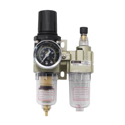 China Air Source Treatment Two UnionPneumatic Filter Regulator Lubricator F.r.l Two Units for sale