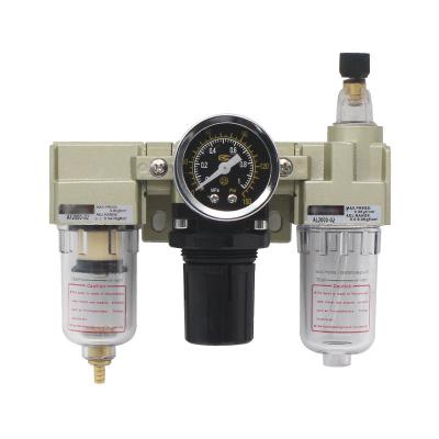 China Ac2000-02 Air Compressor Pneumatic Filter Regulator Lubricator Combination Unit Frl Three Unio for sale