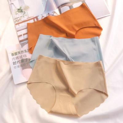 China Thailand Nature Latex Antibacterial Breathable Women Panties Seamless Ultrathin Comfortable Underwear for sale