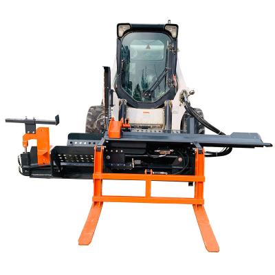 China Home Use Skid Steer Firewood Processor With Splitting Saw And Attachment for sale