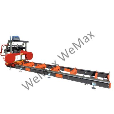 China DIY Diesel Portable Horizontal Band Woodworking Sawmill for sale