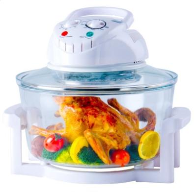 China Bake/Roast/Fry/BBQ/Toast 12 Liter 1300W Premium White Halogen Oven Cooker + FREE Top Rack, Bottom Rack & Tongs for sale