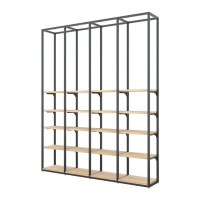 China Modern Customized Display rack display rack iron floor type pants hanging clothes rack clothing store display cabinet for sale