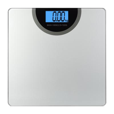 China WITH LID BL-6012 Smart Body Fitted Large Screen 30*30cm Digital Weight Measurement Bathroom Scale for sale