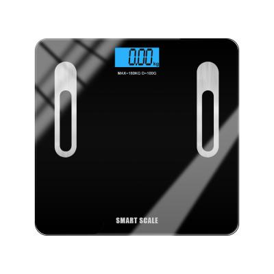 China Body Fat and Water Content Testing Intelligent Portable Indicator Body Scale Weight Machine Measures Scale for sale