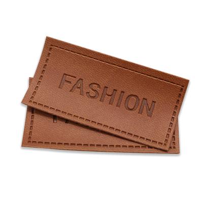 China Other Custom High Quality Popular Product Pretty Leather Clothing Label for sale